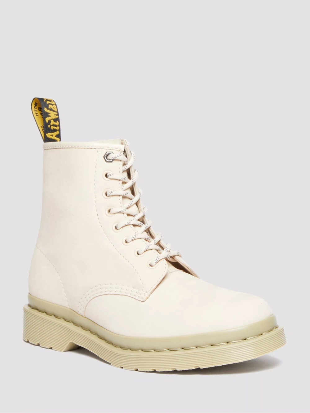 Dr. Martens Cream Lace-Up Men's Ankle Boots